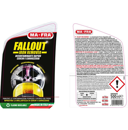 MA-FRA FALLOUT IRON REMOVER –  500 ML