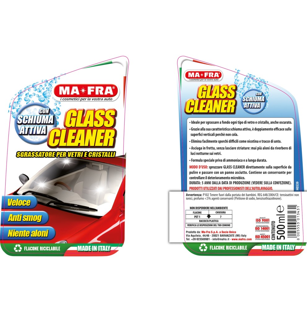 MA-FRA GLASS CLEAN – 500 ML