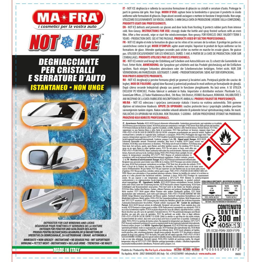 MA-FRA NOT ICE SPRAY – 300 ML