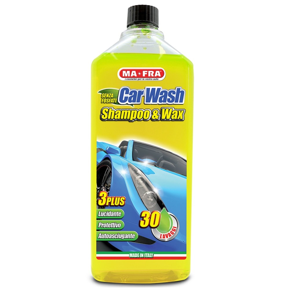 MA-FRA CARWASH SAMPOO & CERA – 1 L