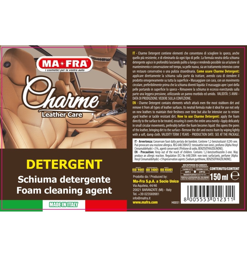 MA-FRA CHARME DETERGENT – 150 ML